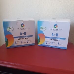 Craft Resin A+B Crystal Clear Kit